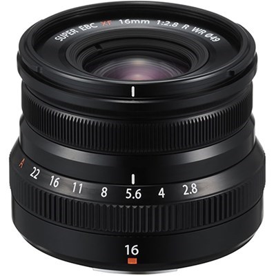 Fujifilm 16mm f/2.8 R WR XF Black Lens - Grade 10
