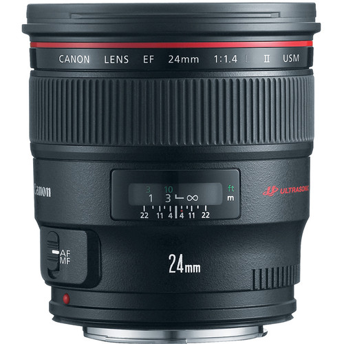 Canon EF 24mm f/1.4L II USM lens - Grade 8