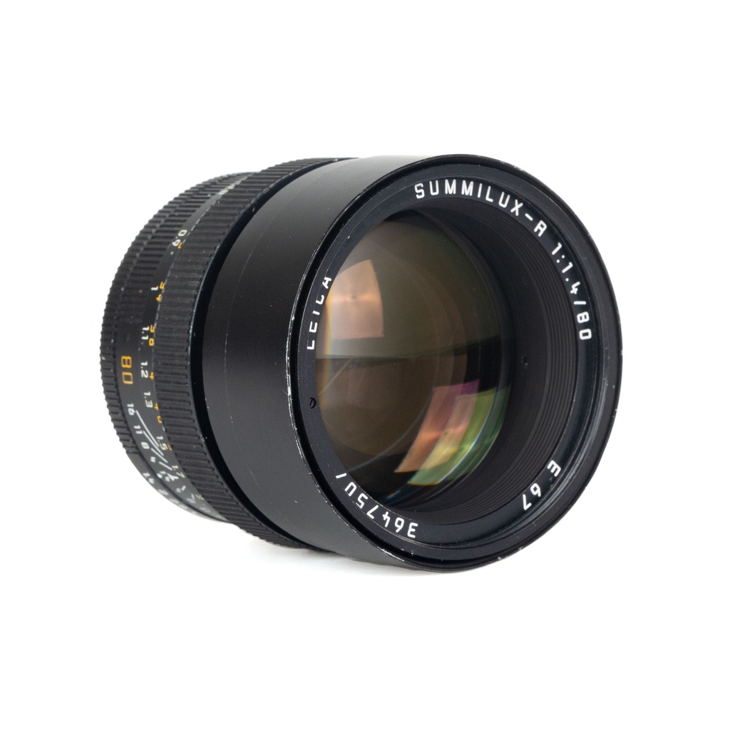 Leica 80mm f/1.4 Summilux-R lens - Grade 7