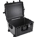Pelican 1637 Air Wheeled Case  (Black - no foam) - Grade 8