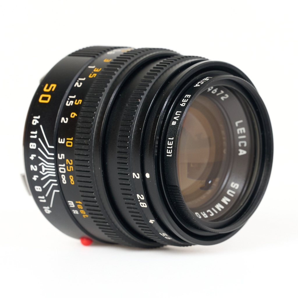 Leica 50mm f/2 Summicron-M Lens - Grade 8