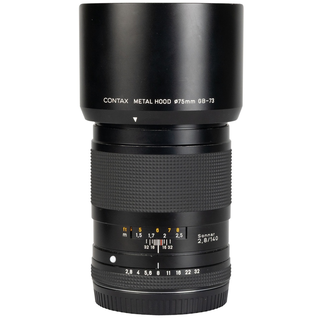 Contax 645 Body w/- 35mm f/3.5 + 80mm f/2 + 140 f/2.8 lenses - Grade 8 