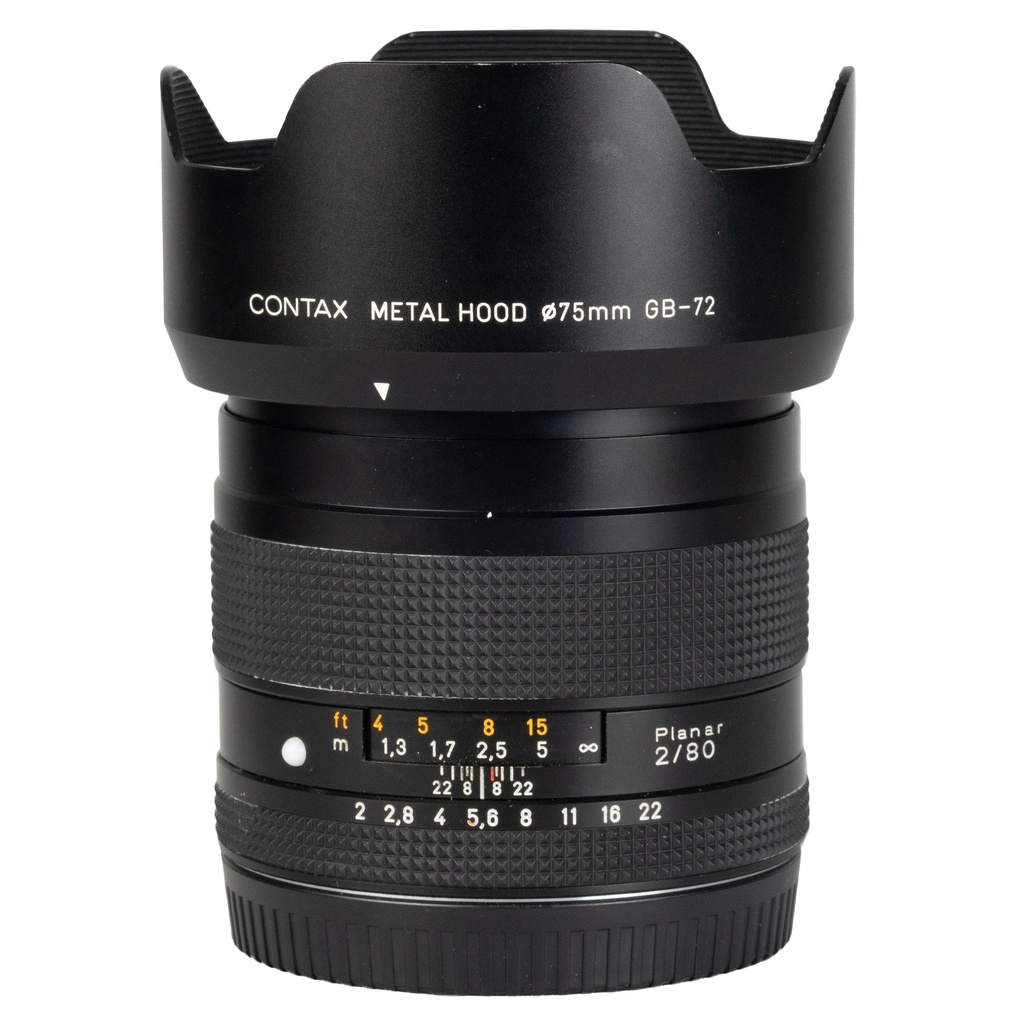 Contax 645 Body w/- 35mm f/3.5 + 80mm f/2 + 140 f/2.8 lenses - Grade 8 