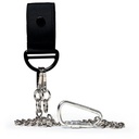Hung Supply Heavy Metal Carabiner Keychain - Black