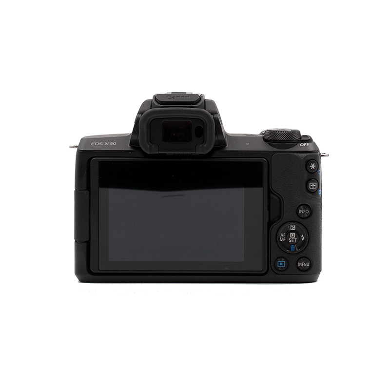 Canon EOS M50 w/- EF-M 15-45mm f/3.5-6.3 IS STM lens Kit - Grade 9 
