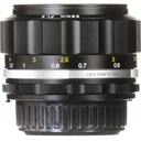 Voigtlander 58mm f/1.4 SL-IIS NOKTON Black Lens: Nikon F