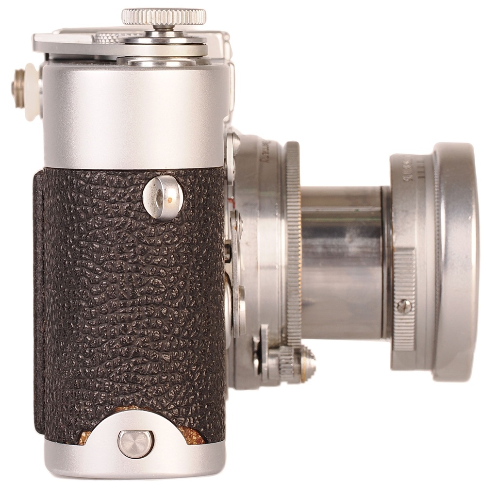 Leica M3 Body (Single Stroke) w/- 5cm f/2 Summitar-LTM w/- M mount adapter - Grade 8