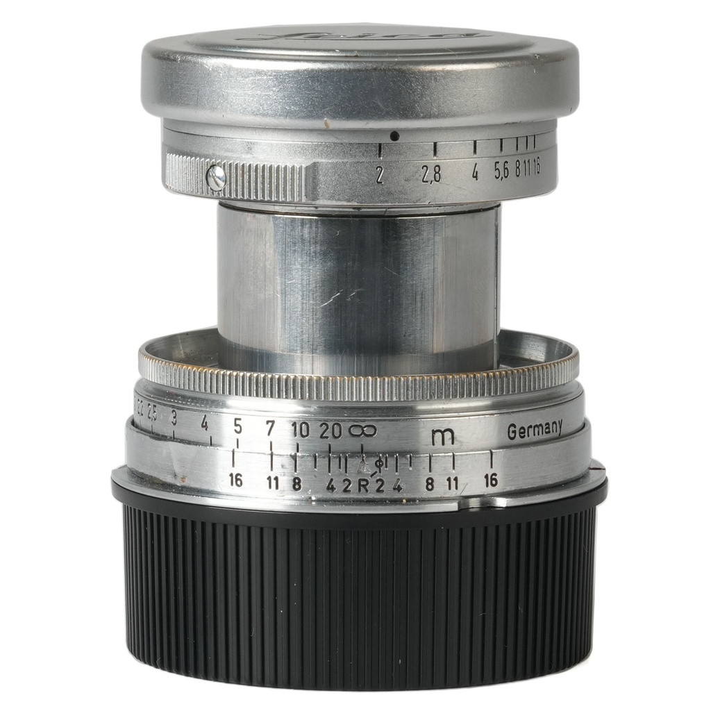 Leica M3 Body (Single Stroke) w/- 5cm f/2 Summitar-LTM w/- M mount adapter - Grade 8