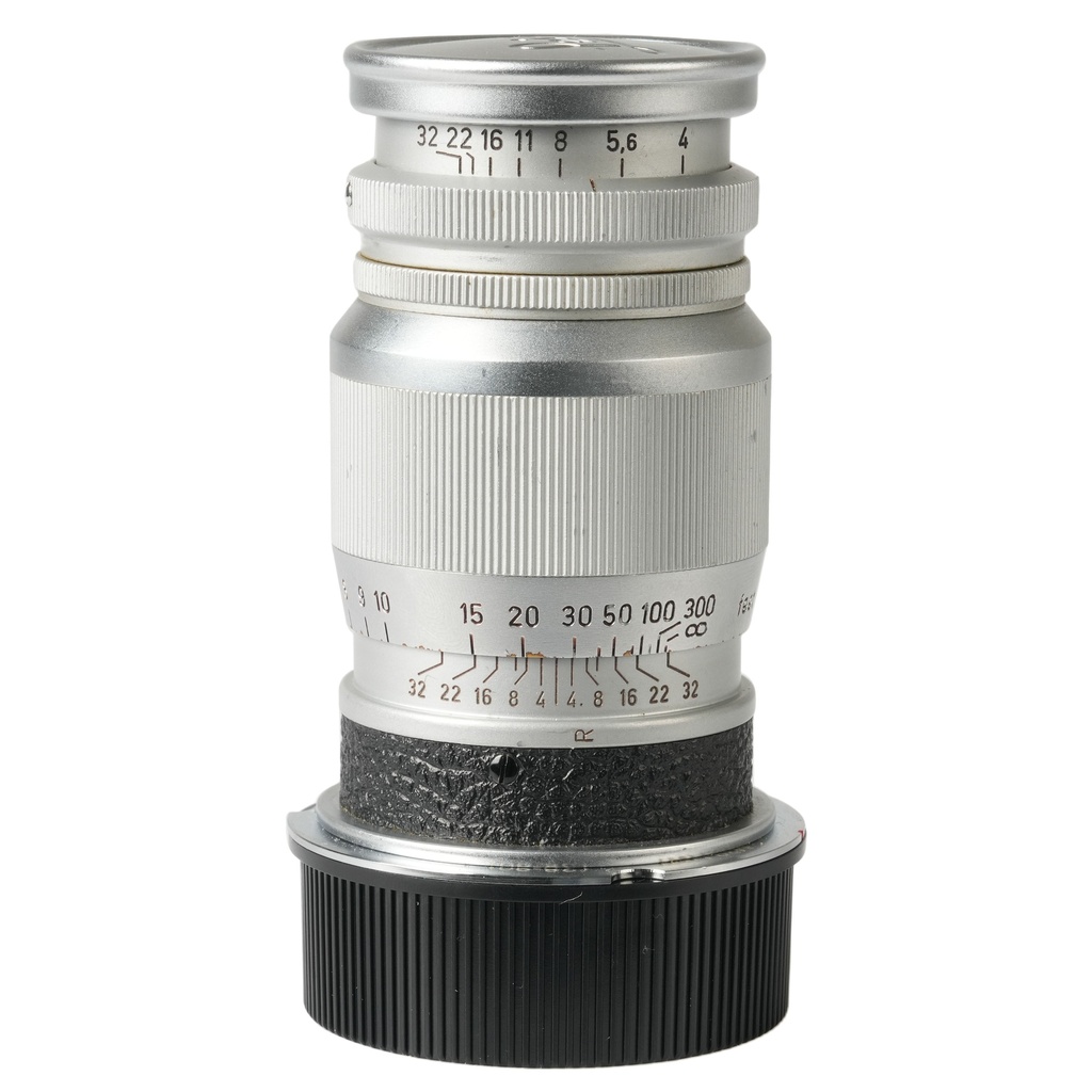 Leica 9cm f/4 Elmar-LTM (II) w/- M mount adapter - Grade 8