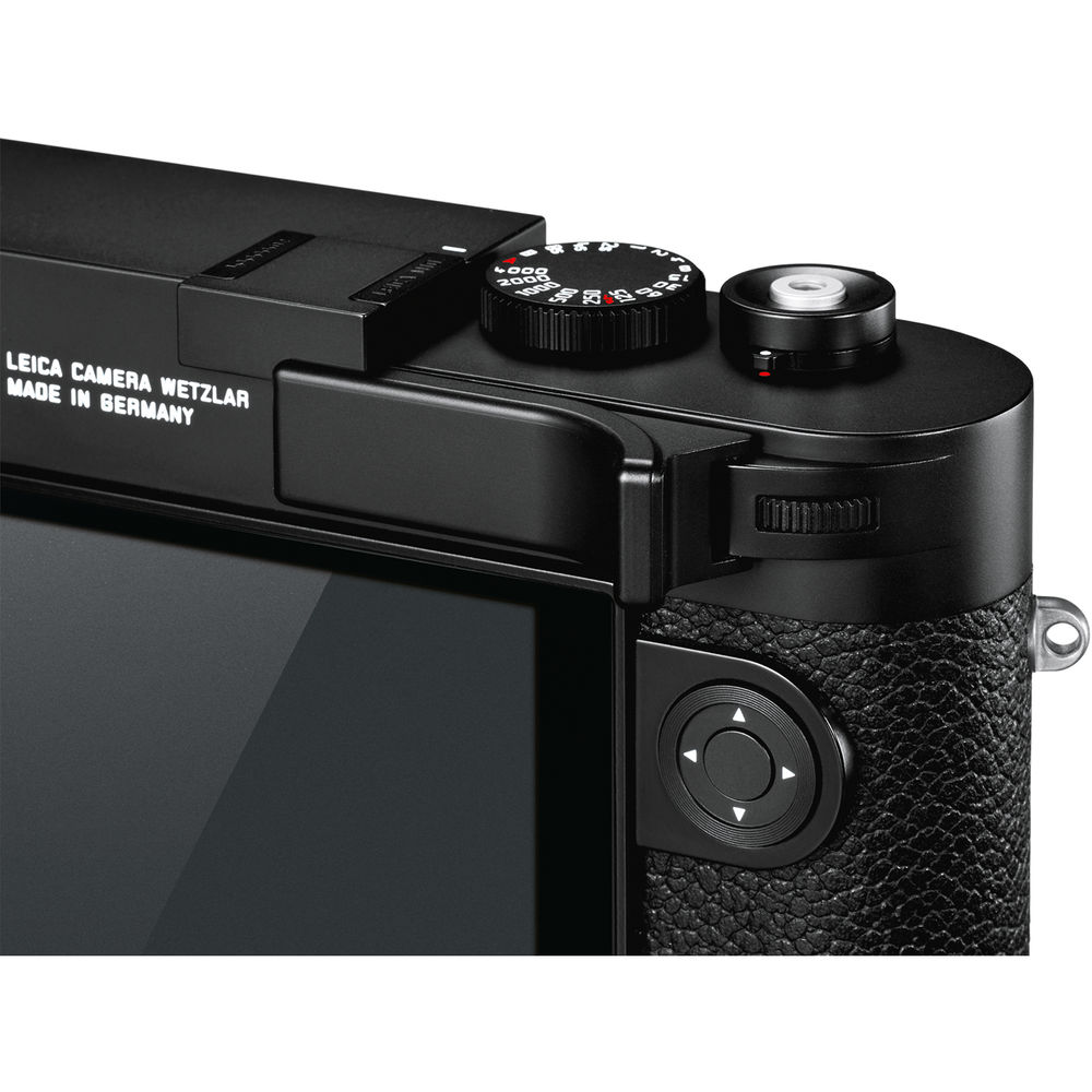 Leica Thumb support Black: M10 - Grade 9