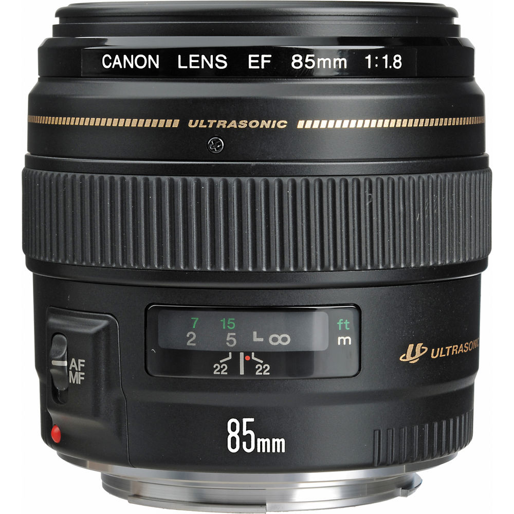 Canon EF 85mm f/1.8 USM lens 