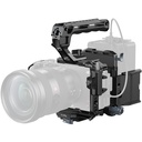 SmallRig 5823 Camera Cage Kit with V-Lock Battery Plate and Top Handle for Sony FX30/FX3