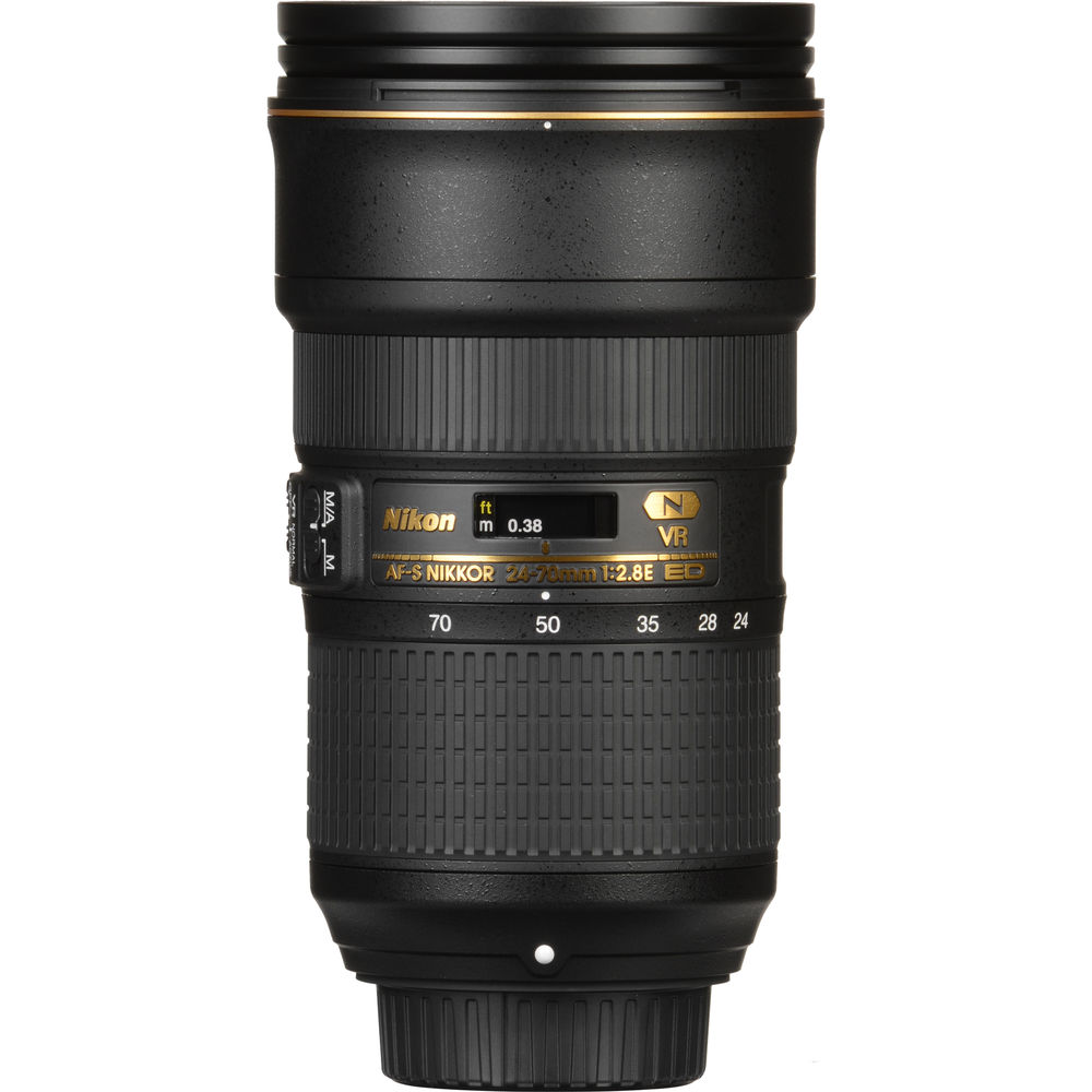 Nikon AF-S 24-70mm f/2.8E ED VR Lens - Grade 10