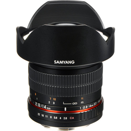 Samyang 14mm f/2.8 ED AS IF UMC Lens for Canon EF - Grade 8
