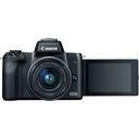Canon EOS M50 w/- EF-M 15-45mm f/3.5-6.3 + 55-200mm f/4.5-6.3 IS STM Lens Kit - Grade 9 