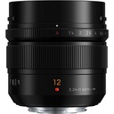 Panasonic 12mm f/1.4 Lumix Leica DG ASPH Summilux Lens Black