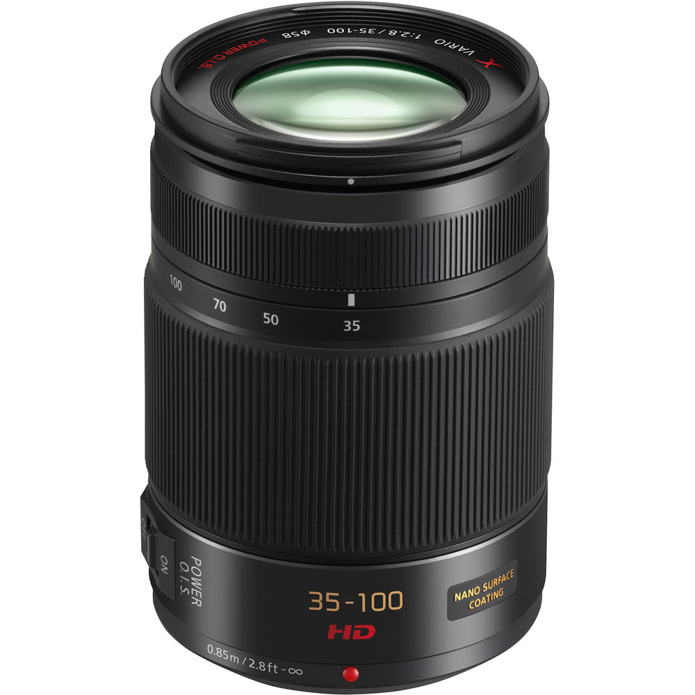 Panasonic 35-100mm f/2.8 G X Vario OIS Lumix Lens - Black - Grade 10