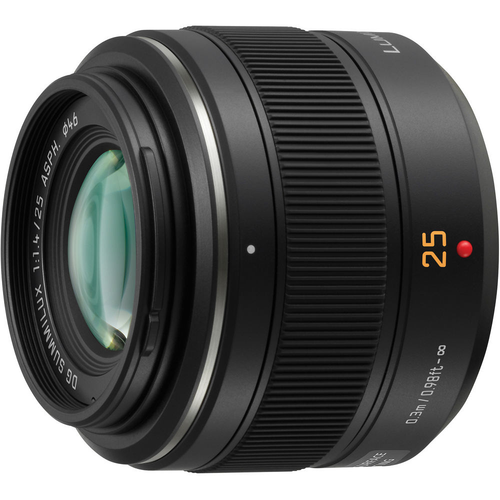 Panasonic 25mm f/1.4 Lumix Leica Summilux DG ASPH Lens 