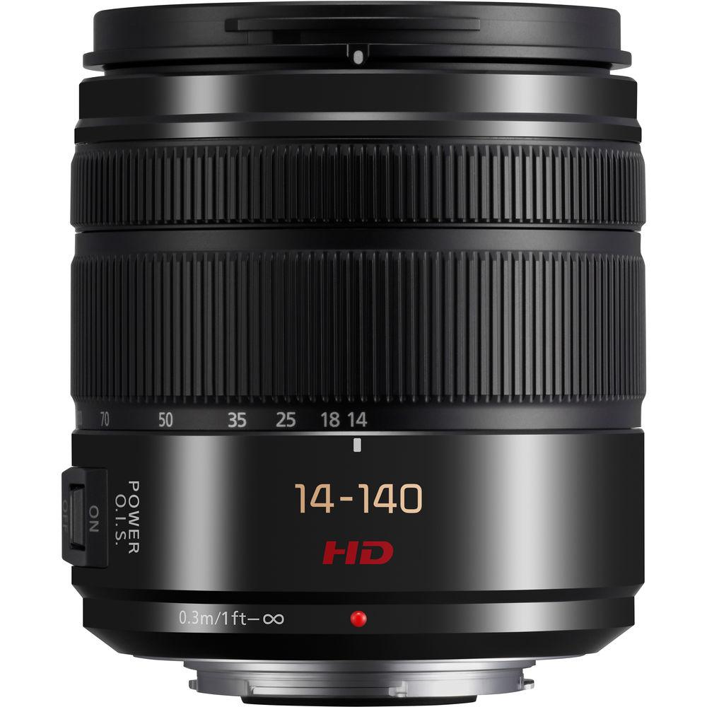 Panasonic 14-140mm f/3.5-5.6 Lumix G Vario ASPH Power OIS Lens Black - Grade 9