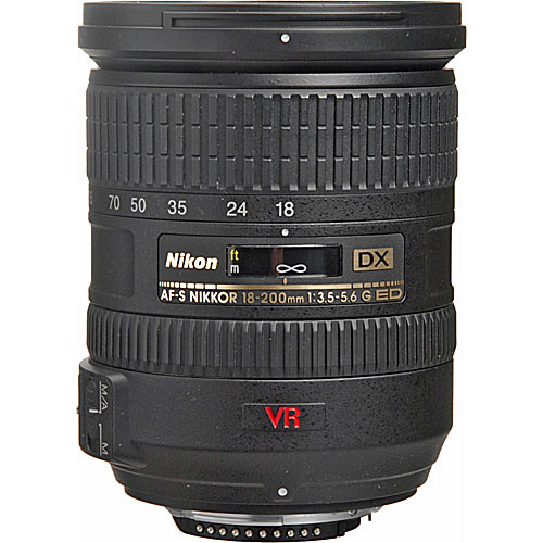 Nikon AF-S Nikkor 18-200mm f/3.5-5.6G DX VR lens - Grade 7