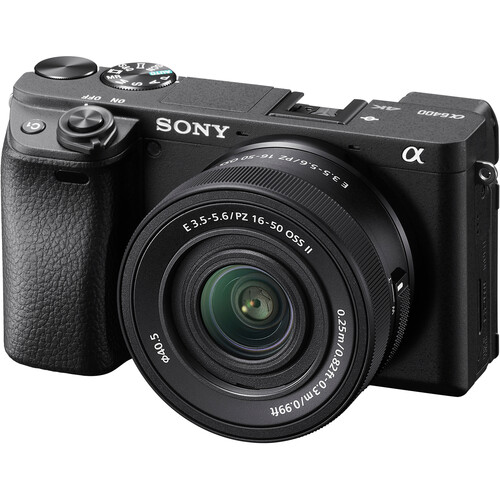 Sony a6400 Camera with 16-50mm f/3.5-5.6 II Lens
