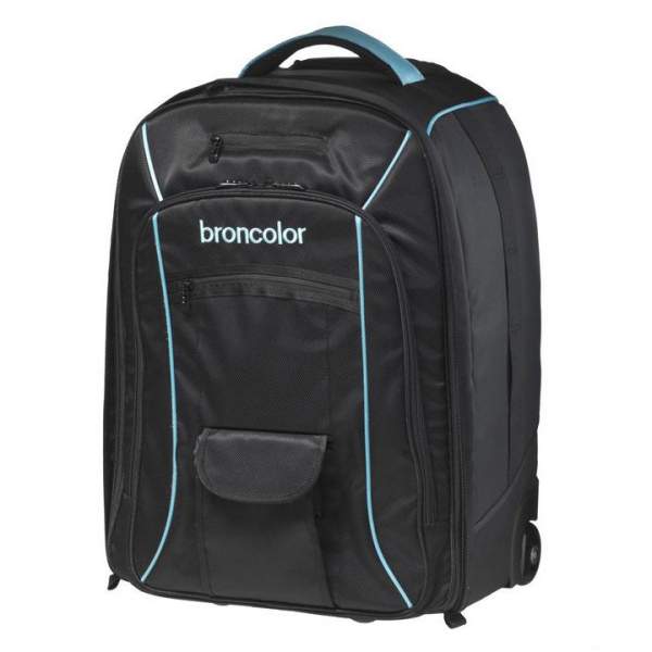Broncolor Siros 800 L x 2 w/ extra batteries + Outdoor Trolley/backpack - Grade 8
