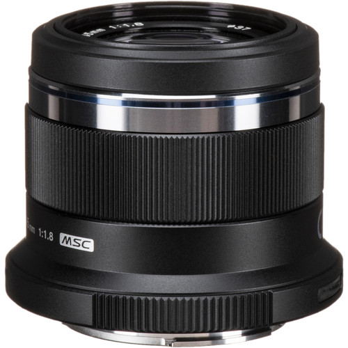 OM System 45mm f/1.8 Portrait Lens - Black 