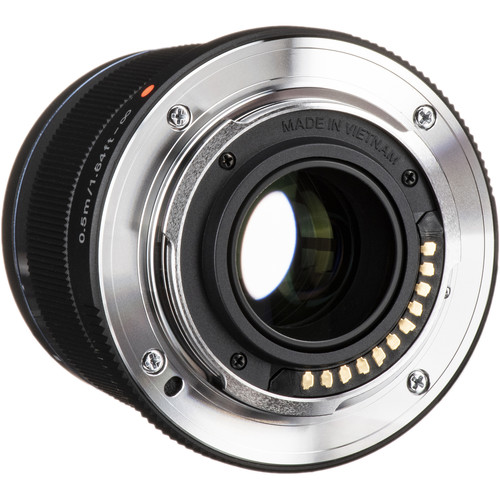 OM System 45mm f/1.8 Portrait Lens - Black 