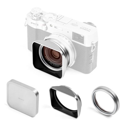 NiSi X100 Series NC UV Filter with 49mm Filter Adaptor, Metal LensHood and Lens Cap for Fujifilm - Silver