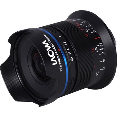 Laowa (Venus Optics) 14mm f/4 FFC&D Dreamer L lens w/- filter holder Grade 10
