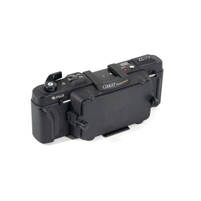 Fujifilm GX617 body w/- SWD 90mm f/5.6 + centre filter/viewfinder + 180mmf/6.7 EBC w/- viewfinder Grade 9