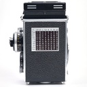 Rolliflex 3.5F type 4 Planar (rebuilt by Magicflex Camera Germany 2020) w/- OEM UV filter, Bay II Lens hood + metal cap satin), Ever-ready case and Superior Labor 6x6 leather carry case