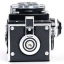 Rolliflex 3.5F type 4 Planar (rebuilt by Magicflex Camera Germany 2020) w/- OEM UV filter, Bay II Lens hood + metal cap satin), Ever-ready case and Superior Labor 6x6 leather carry case