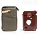 Rolliflex 3.5F type 4 Planar (rebuilt by Magicflex Camera Germany 2020) w/- OEM UV filter, Bay II Lens hood + metal cap satin), Ever-ready case and Superior Labor 6x6 leather carry case