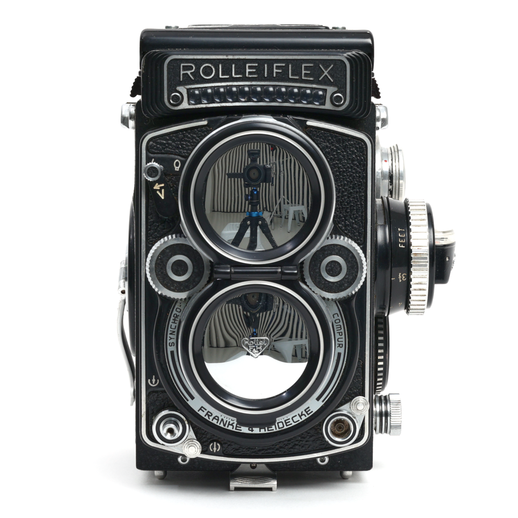 Rolleiflex 2.8F type 1 Planar (CLA'd meter not functional) Grade 9 