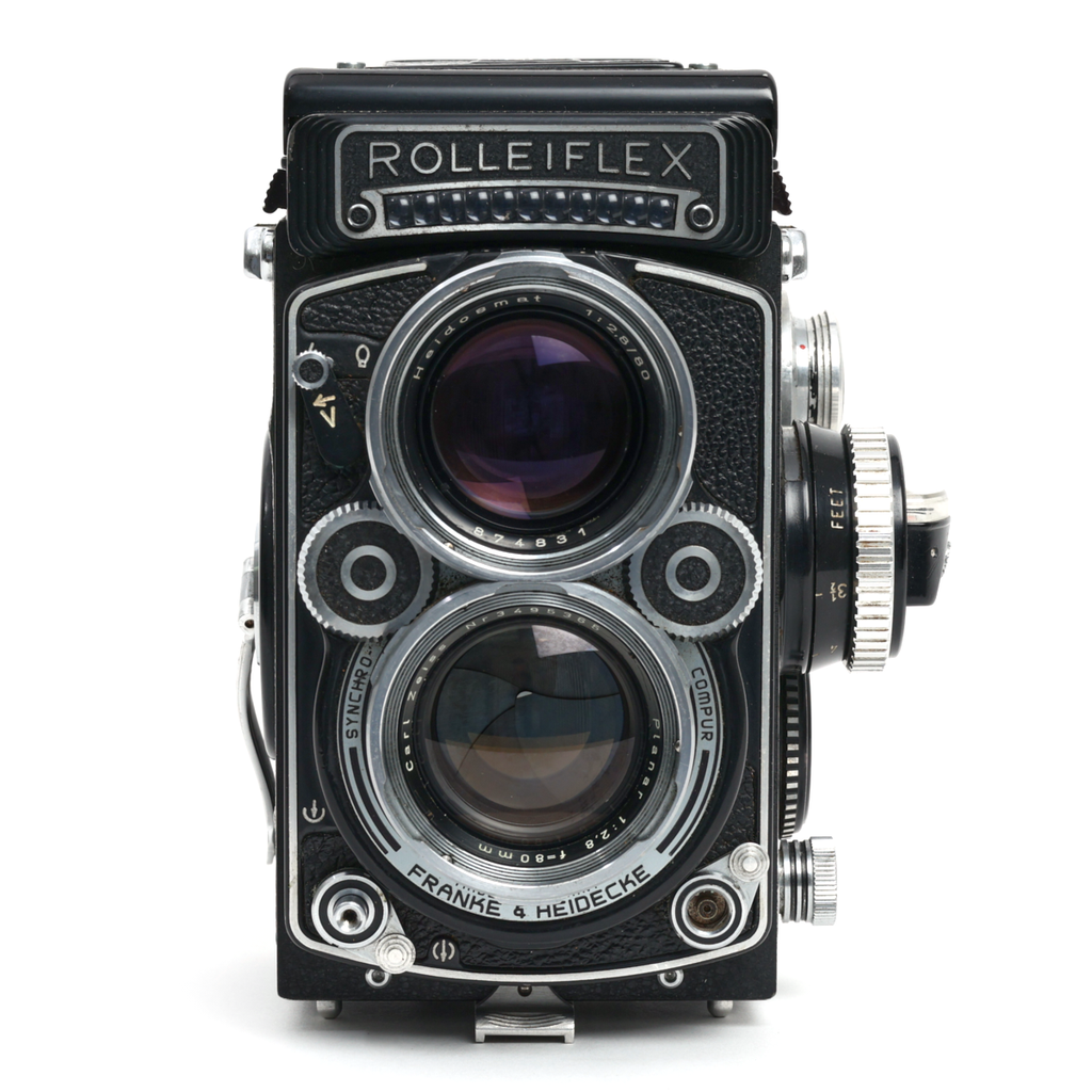 Rolleiflex 2.8F type 1 Planar (CLA'd meter not functional) Grade 9 