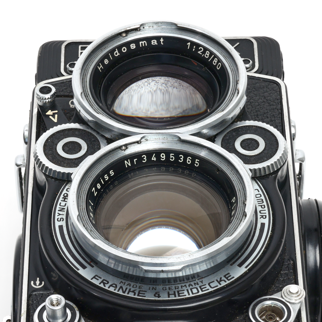 Rolleiflex 2.8F type 1 Planar (CLA'd meter not functional) Grade 9 