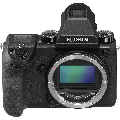 Fujifilm GFX 50S Body w/- AC-15V adapter + Vertical grip VG-GFX1- Grade 10 