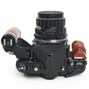 Pentax 67 body w/- metered prism + 105 f/2.4 + 45mm/135mm/165mm/200mm/300mm f/4 Grade 8