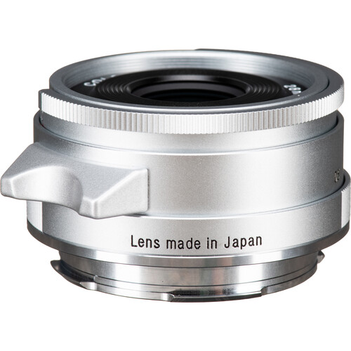 Voigtlander 28mm f/2.8 Color-Skopar Type II Aspherical Lens - Silver