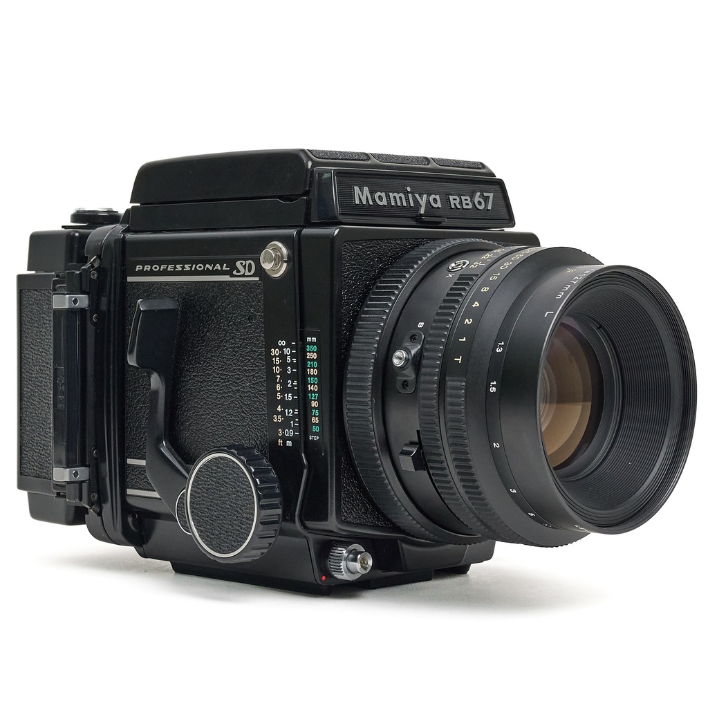 Mamiya RB67 + 127mm f/3.5 K/L Lens Kit - Grade 9