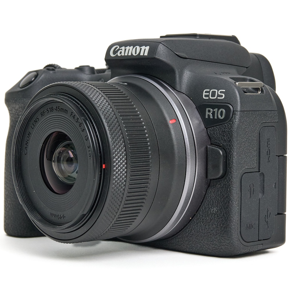 Canon EOS R10 + RF 18-45mm f/4.5-6.3 IS STM Lens Kit - Grade 9