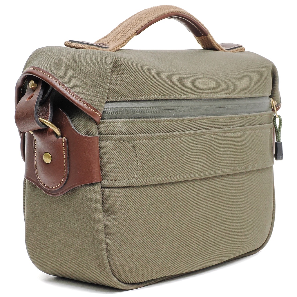 Billingham Hadley Small Pro- Sage FibreNyte & Chocolate Leather - Grade 8