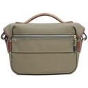 Billingham Hadley Small Pro- Sage FibreNyte & Chocolate Leather - Grade 8
