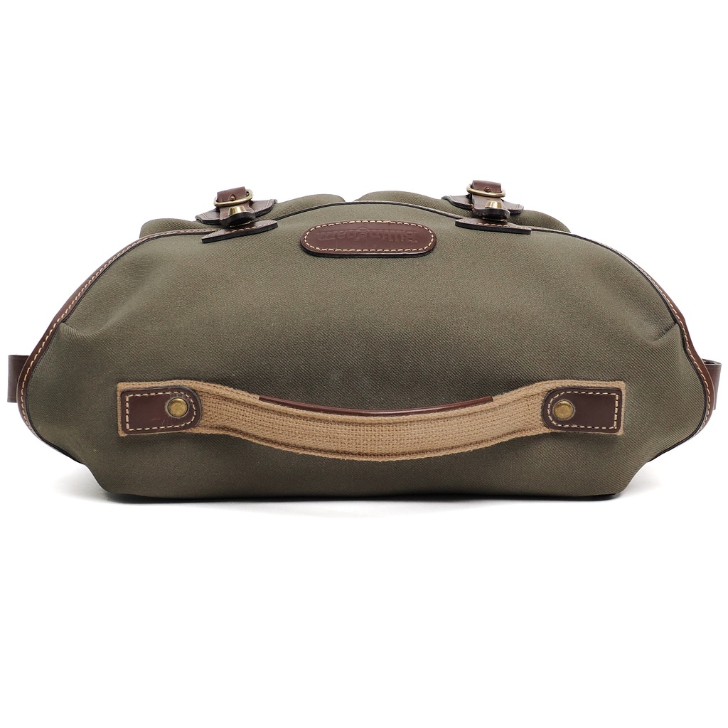 Billingham Hadley Small Pro- Sage FibreNyte & Chocolate Leather - Grade 8