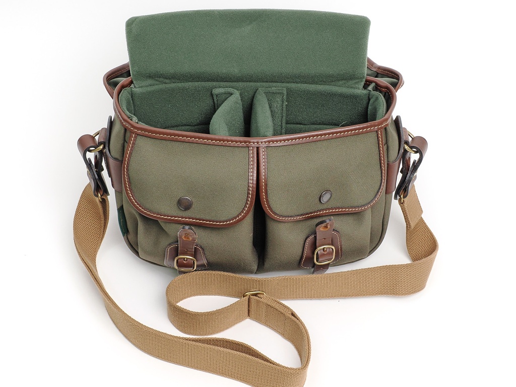 Billingham Hadley Small Pro- Sage FibreNyte & Chocolate Leather - Grade 8