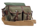 Billingham Hadley Small Pro- Sage FibreNyte & Chocolate Leather - Grade 8