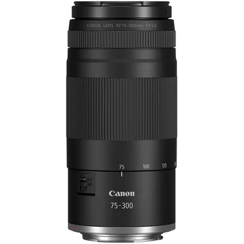 Canon RF 75-300, RF 75-300mm f/4-5.6 Lens