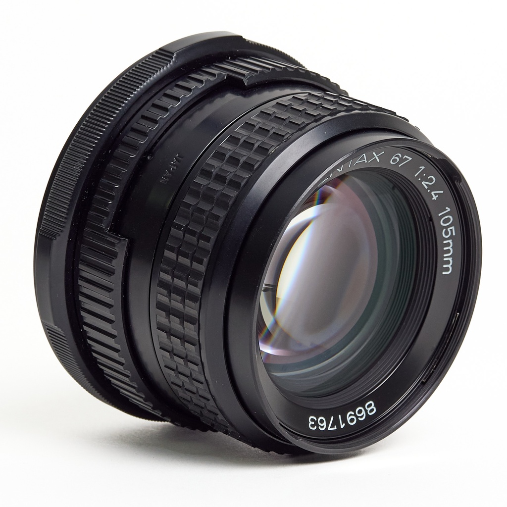 Pentax 105mm f/2.4 SMC 67 lens (late ver.) - Grade 9