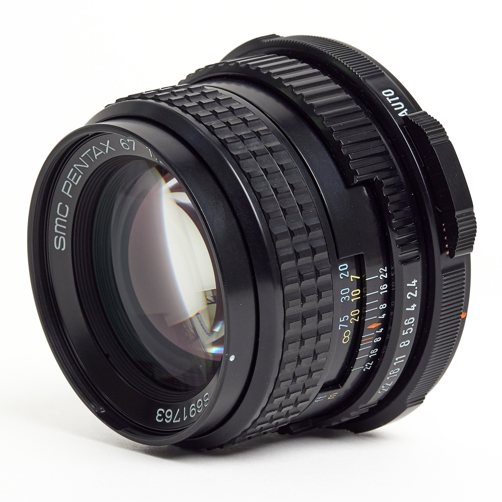 Pentax 105mm f/2.4 SMC 67 lens (late ver.) - Grade 9